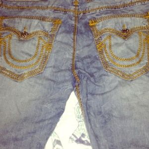 True religion Jean shorts